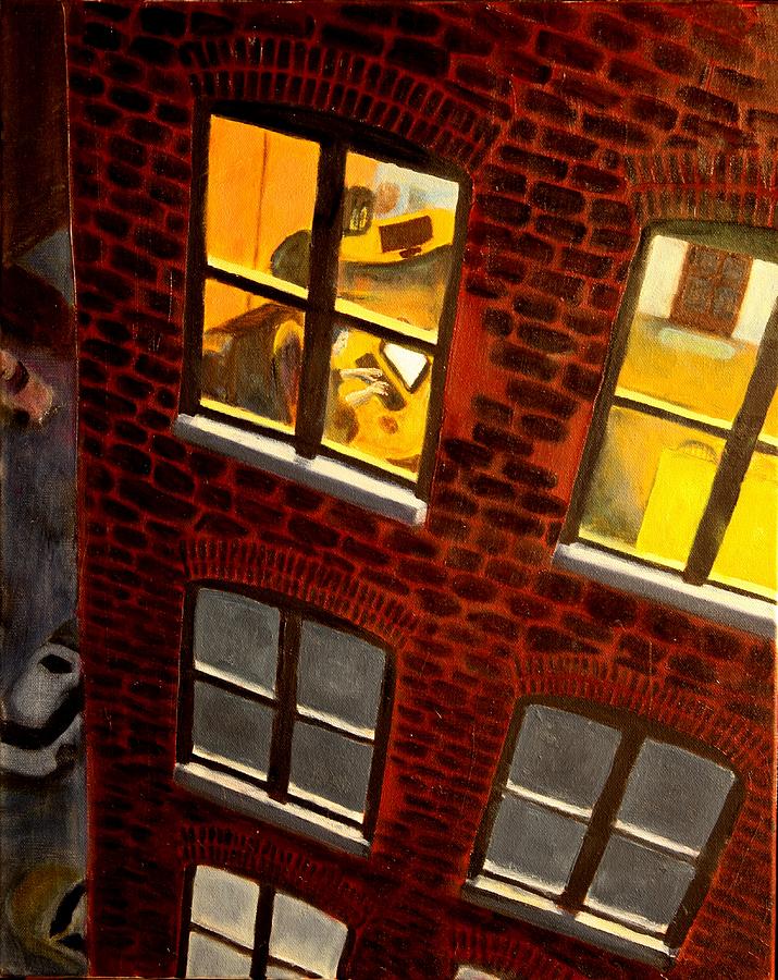 The Neighbor Painting by James Hey