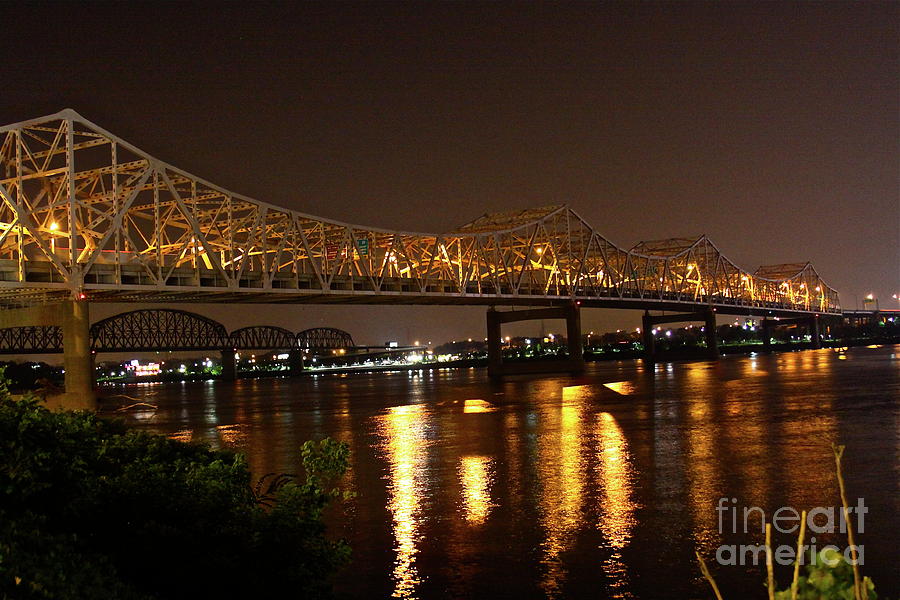 The New Albany Bridge Photograph by Joe Finney Pixels