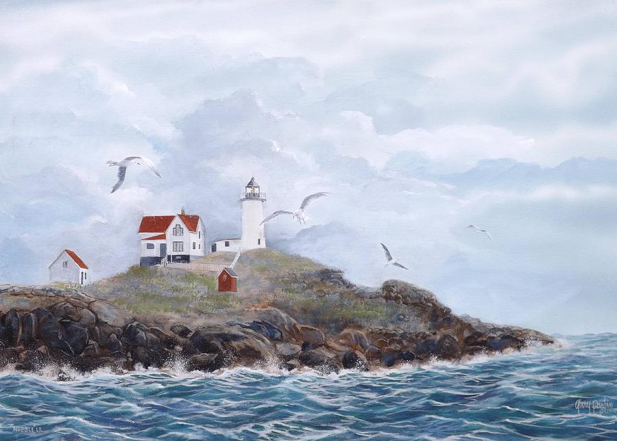 The Nubble Light Painting by Gary Partin