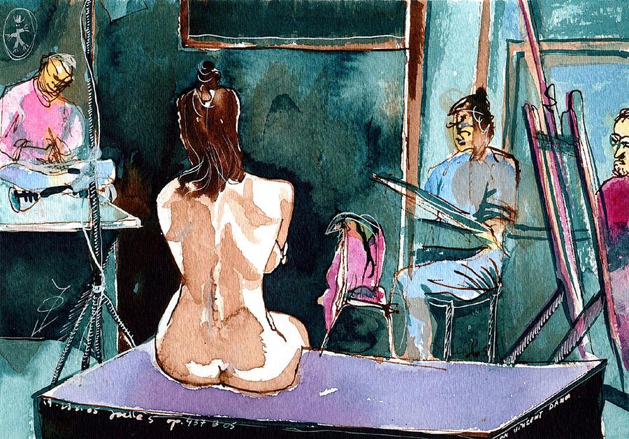 The Nude Drawing Class by ITI Ion Vincent Danu