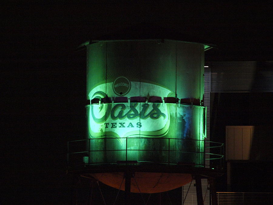 The Oasis Water Tank Photograph by James Granberry