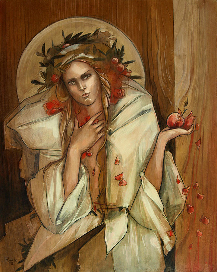 The Offering Painting by Jacqueline Hudson