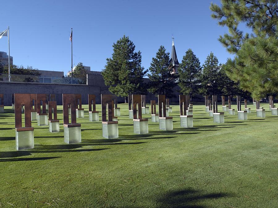 The Oklahoma City National Memorial Photograph by Everett | Fine Art ...