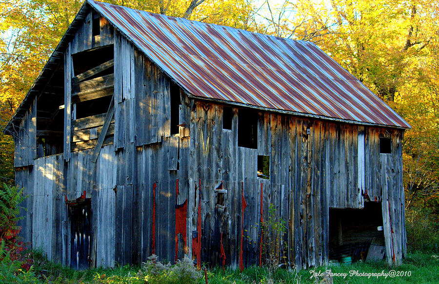 The Old Barn Photograph by Jale Fancey
