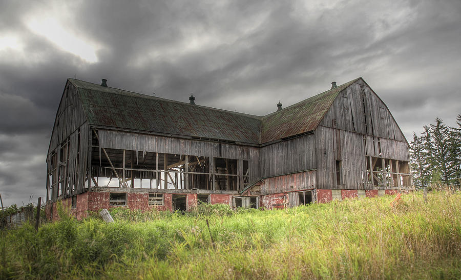 The Old Barn Photograph by Nick Mares