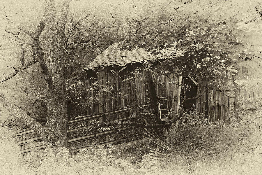 The Old Barn Photograph by Sara Hudock