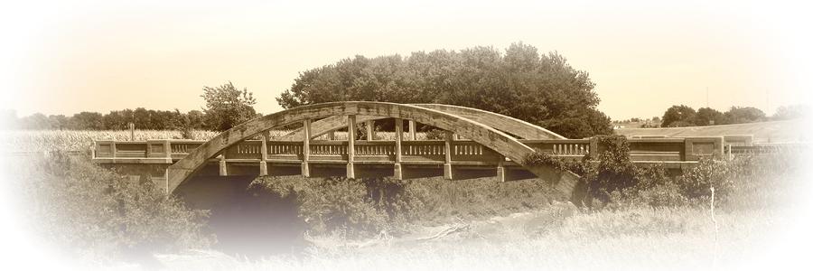 The Old Bridge in sepia by David Dunham The Old Bridge in sepia by David Dunham