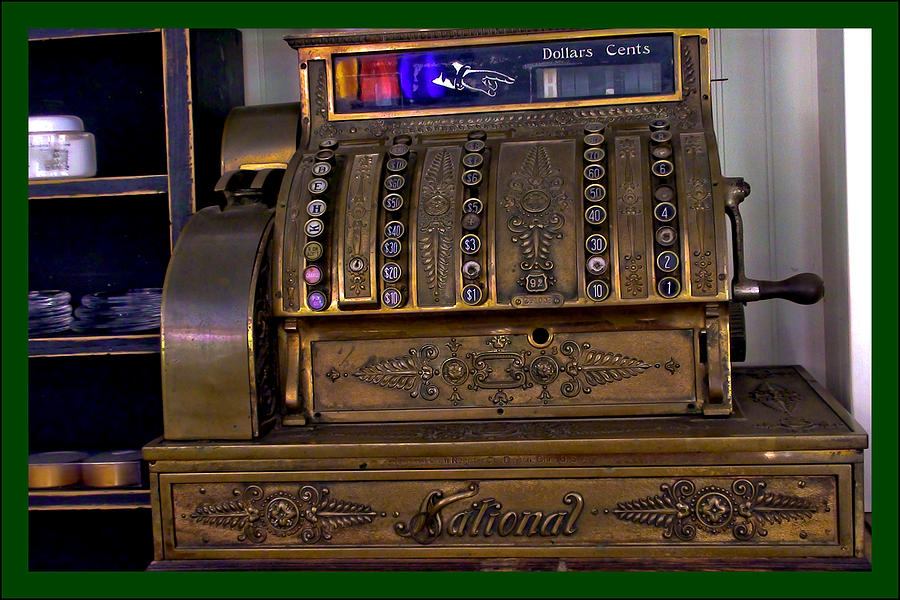 The Old Copper Cash Machine Photograph by LeeAnn McLaneGoetz McLaneGoetzStudioLLCcom