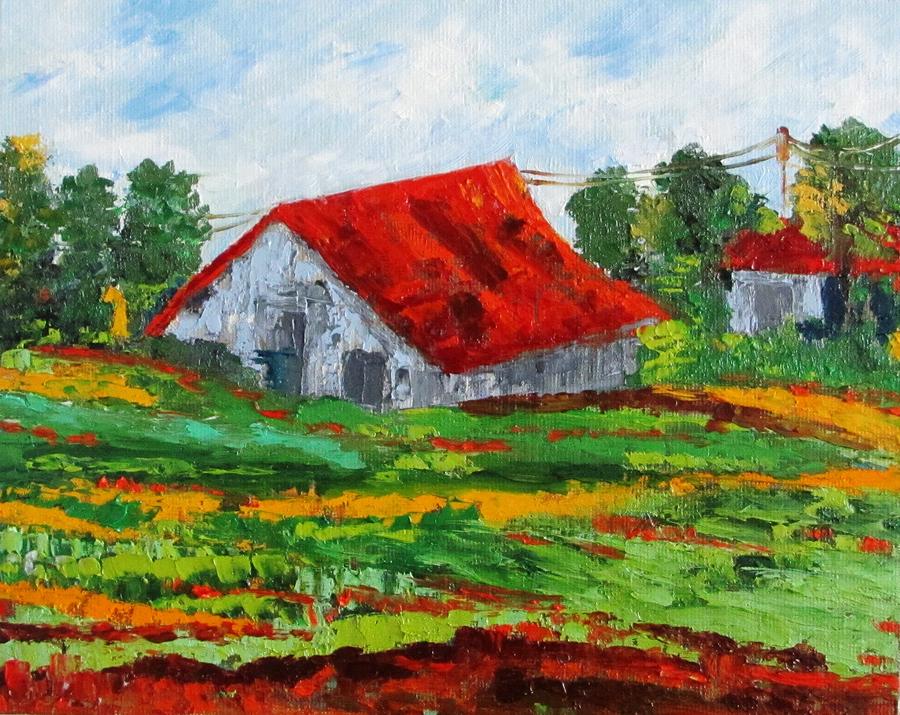 The Old Cottage Painting by Irit Bourla | Fine Art America