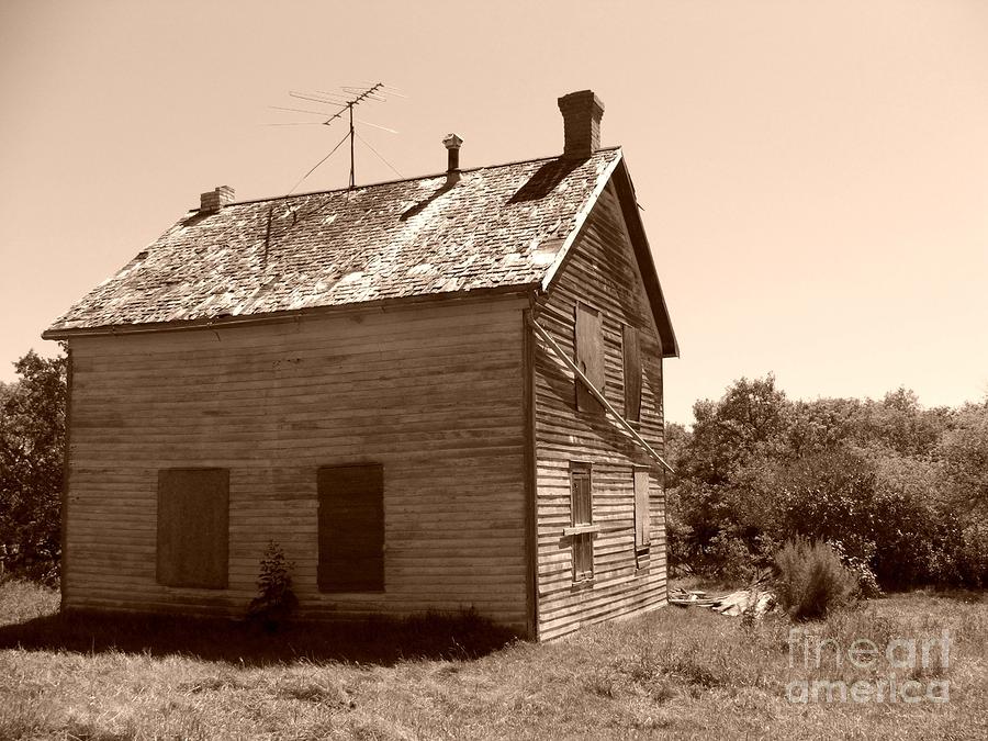 Farm Photograph - The Old Home Stead by Ashley Vipond