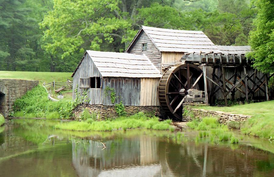 The Old Mill Photograph by Lynnette Johns - Fine Art America