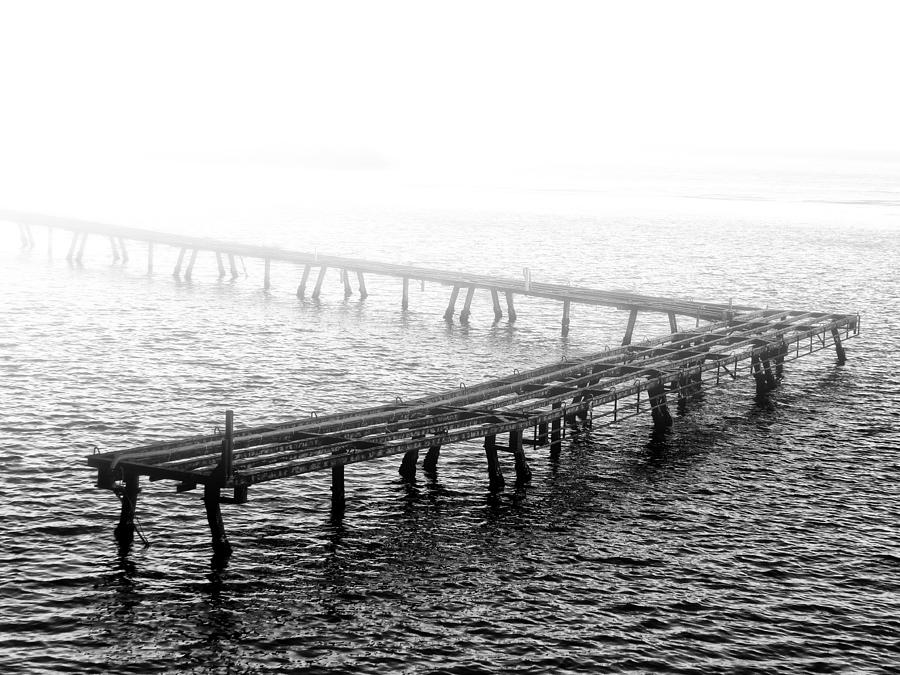 The Old Pier Photograph by Bill Cannon - Fine Art America