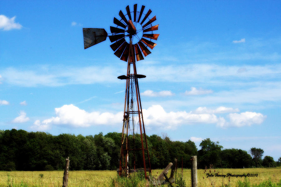 The Old Windmill Photograph by Jale Fancey
