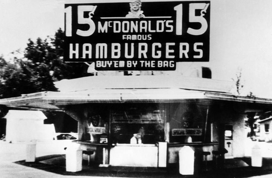 The Original Mcdonalds Restaurant Photograph by Everett
