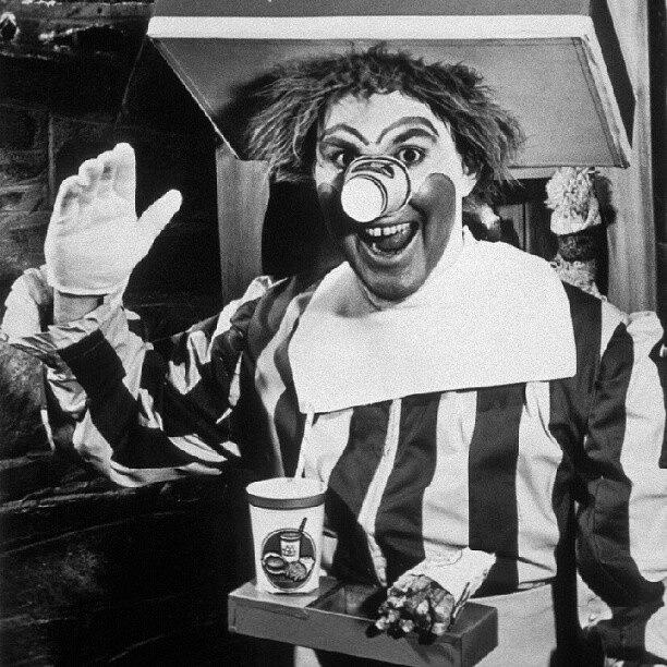 Vintage Photograph - The Original Ronald Mcdonald Was A by Eric Only
