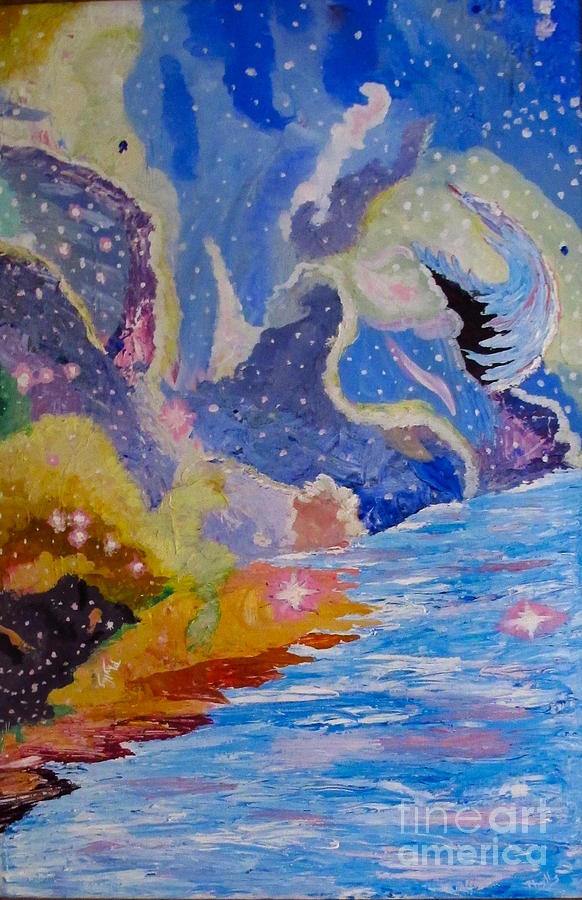 The Other Galaxy Painting by Phyllis Kaltenbach