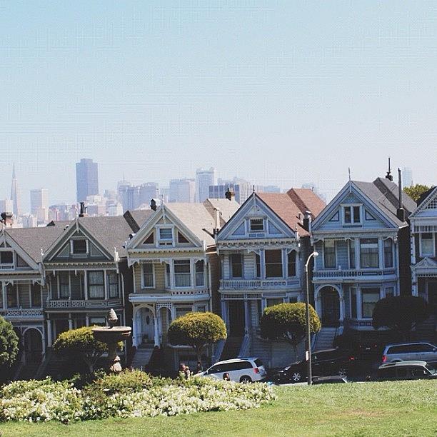 The Painted Ladies, San Francisco. // Photograph by Rach Meier