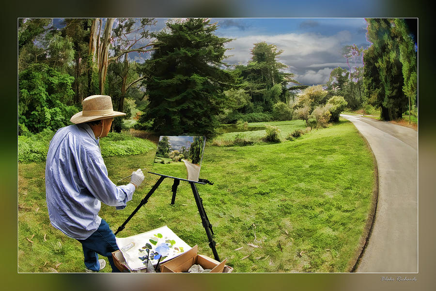 The Painter Of San Franciscos Golden Gate Park Photograph by Blake Richards
