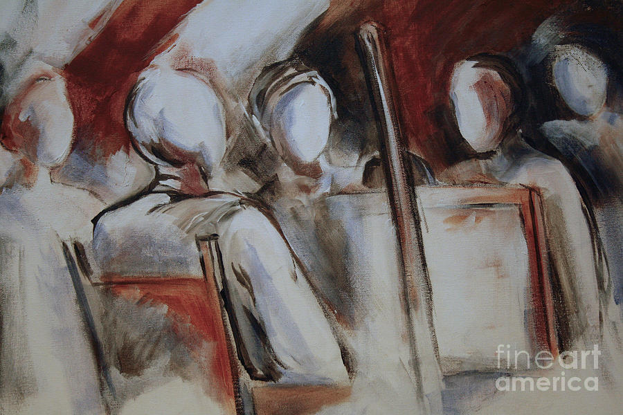 The Painting Demo by Sandra Taylor-Hedges The Painting Demo by Sandra Taylor-Hedges