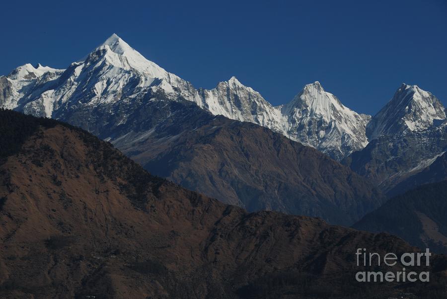 The Panchchuli Range Photograph by Fotosas Photography