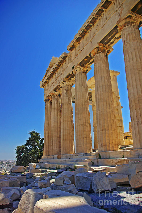 The Parthenon Photograph by Rich Walter
