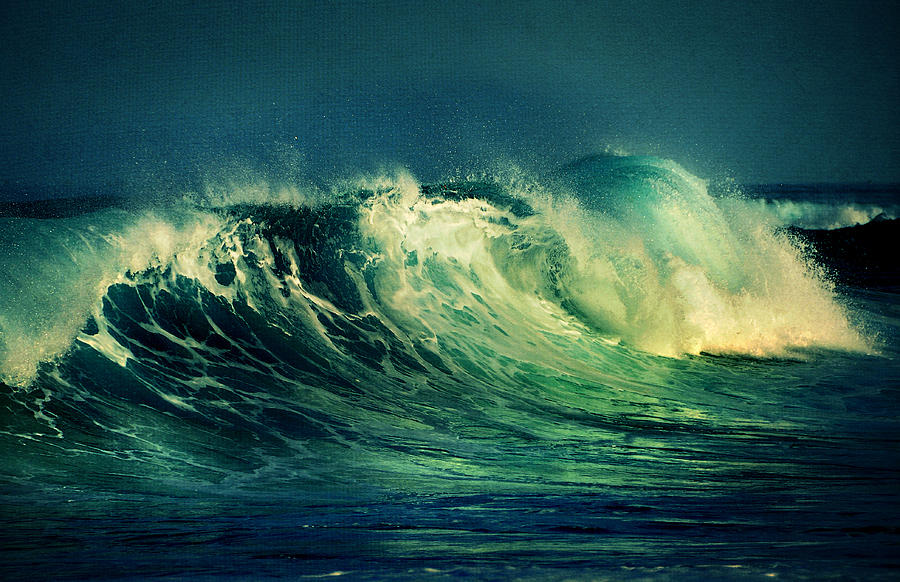 The Passion of the Ocean II Photograph by Jenny Rainbow