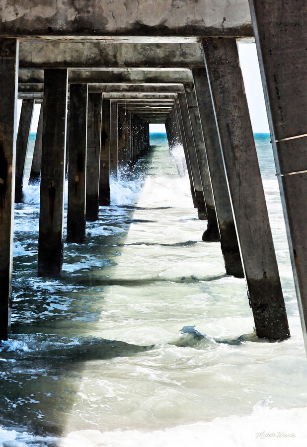 Nature Photograph - The Pier by Michelle Constantine
