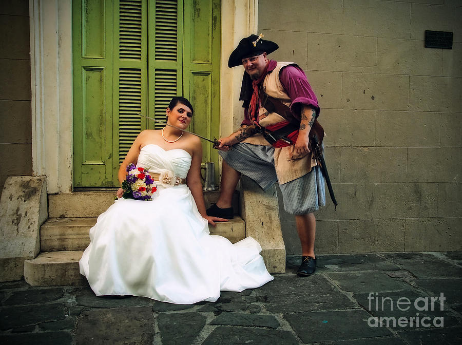 The Pirate Takes A Bride Photograph By Kathleen K Parker