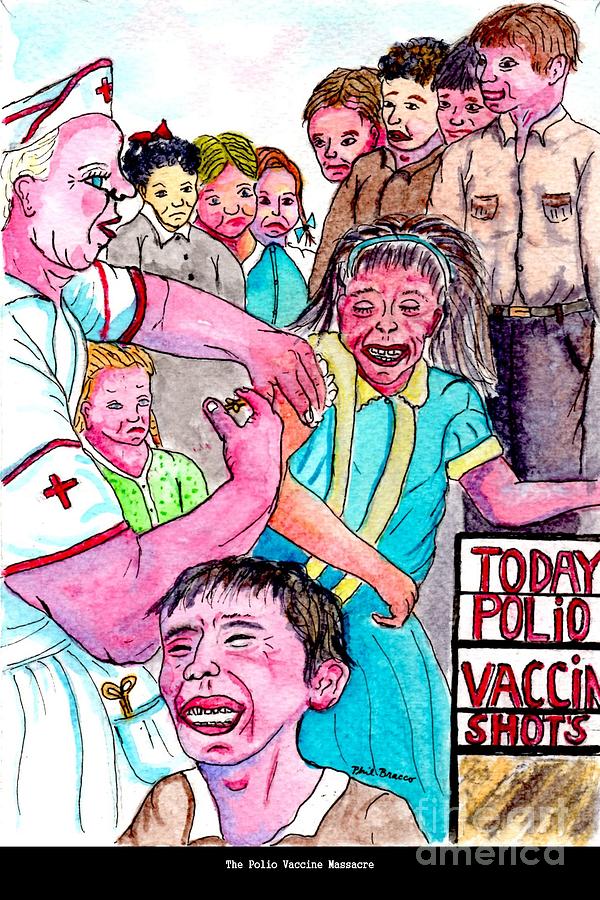 The Polio Vaccine Massacre Mixed Media by Philip And Robbie Bracco