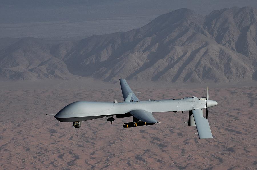 History Photograph - The Predator Drone Carries Various by Everett