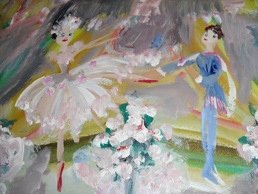 The Prince and the Dancer Painting by Judith Desrosiers