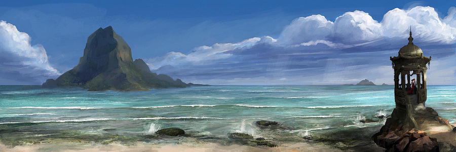 Ocean Painting - The Proposal by Steve Goad