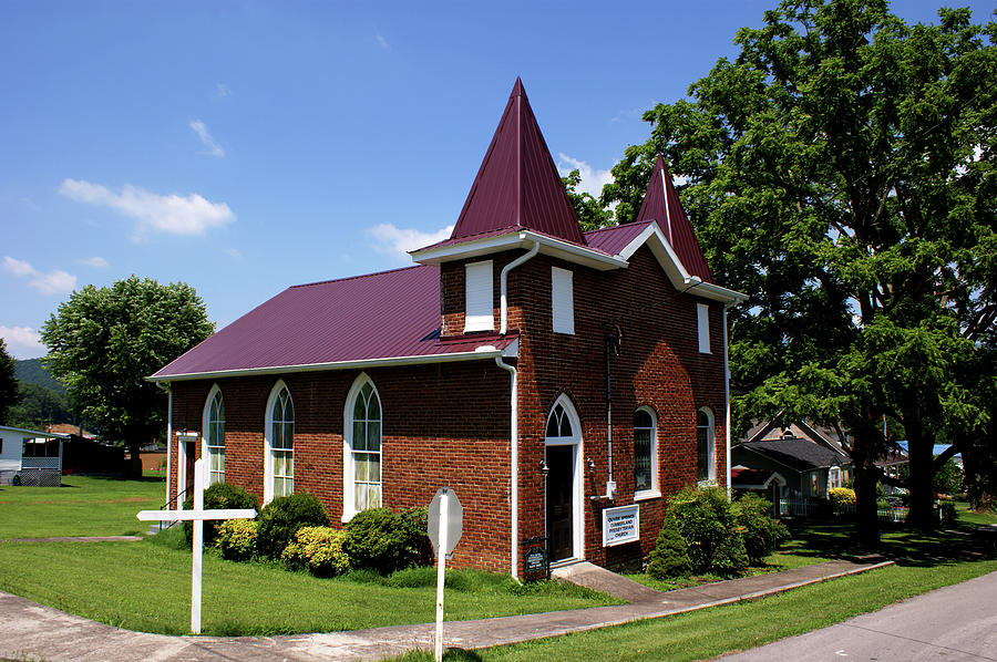 The Purple Church Photograph by Paul Mashburn