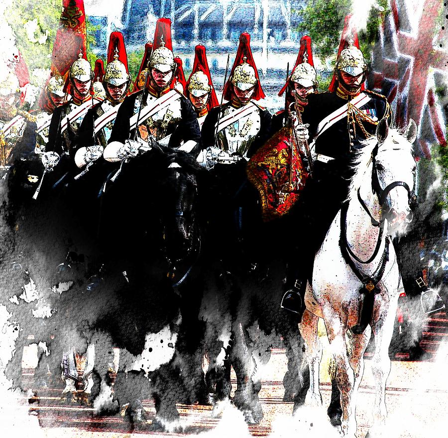 The Queens Calvary Digital Art by Carrie OBrien Sibley