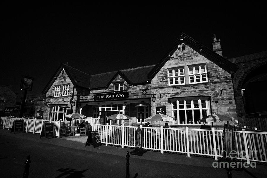 The railway pub Buxton Derbyshire England UK Photograph by Joe Fox