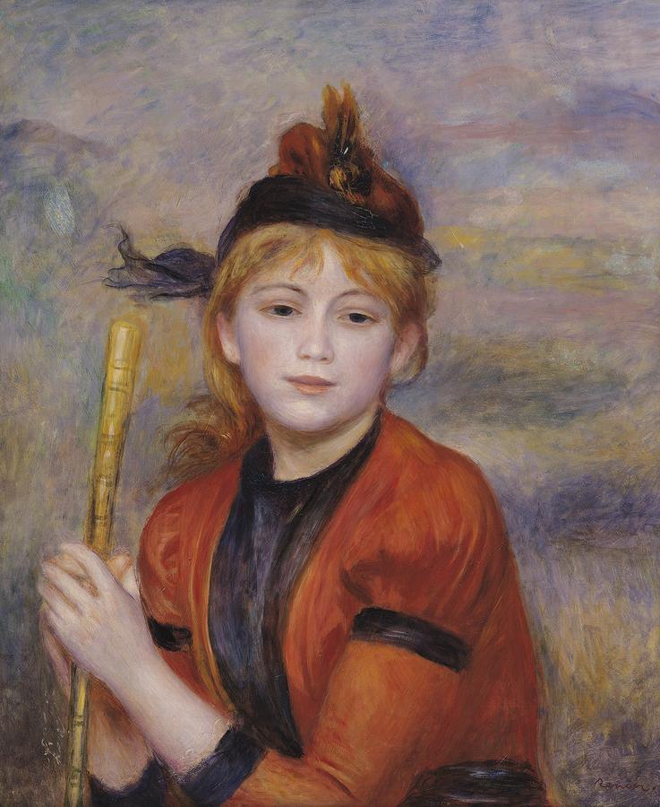Pierre Auguste Renoir Painting - The Rambler by Pierre Auguste Renoir