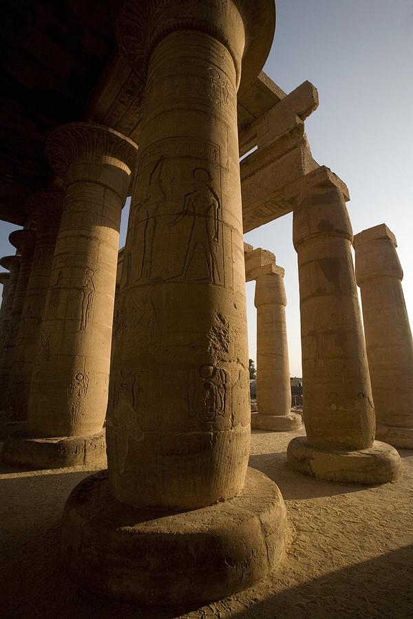 The Ramesseum, Luxor, Egypt Photograph by Deddeda