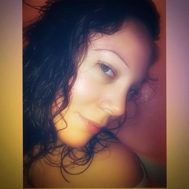 Beautiful Photograph - The Real Me... No Makeup/messy Wet by Julianna Rivera-Perruccio