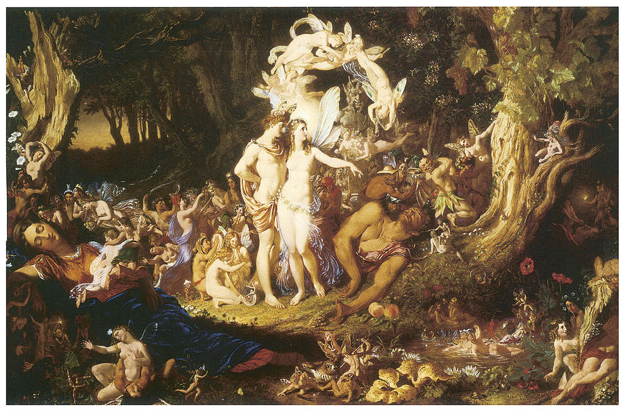 6. The Quarrel of Oberon and Titania – Joseph Noel Paton