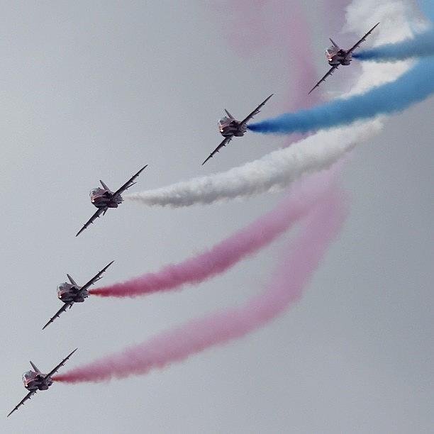 The Red Arrows Photograph by Unique Louise