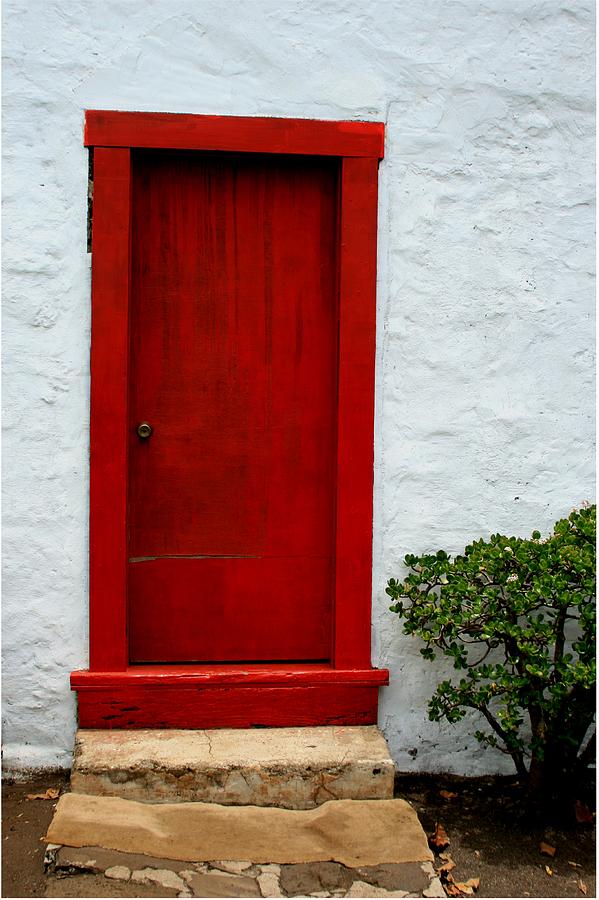 The Red Door Photograph by Karon Melillo DeVega