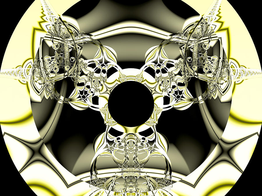 Abstract Digital Art - The Ring by Frederic Durville