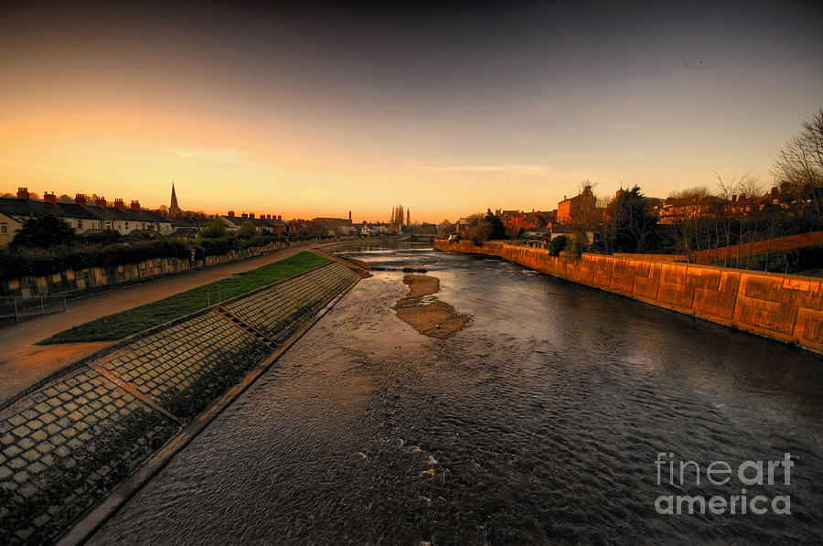 The River Exe at Tiverton Photograph by Rob Hawkins