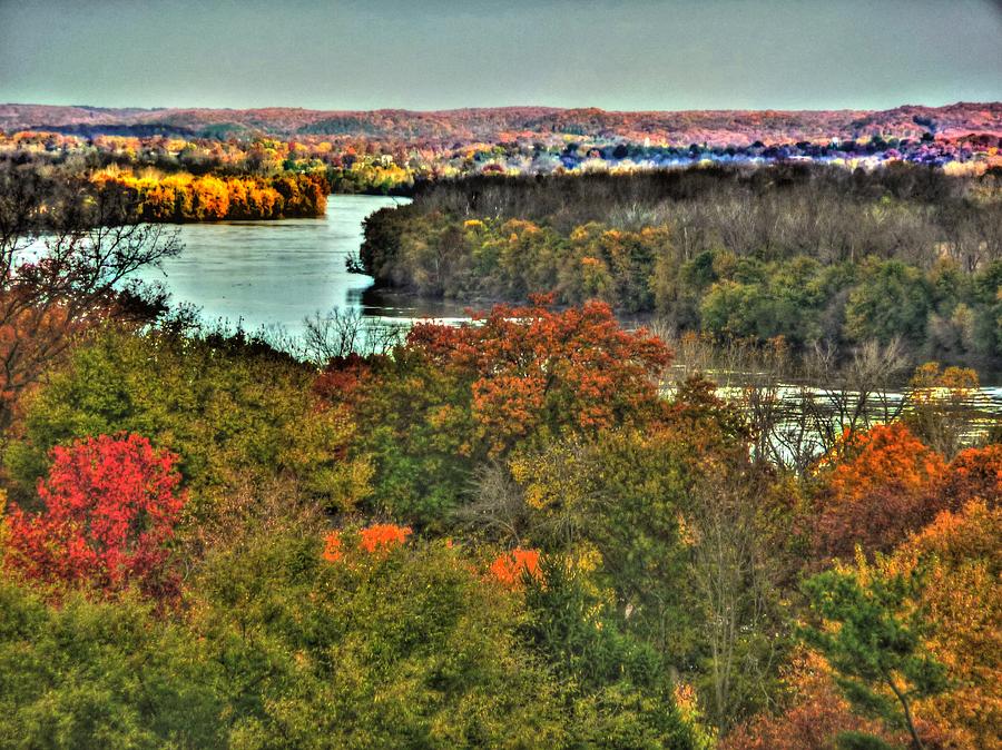 The River Wears Autumn Photograph by William Fields