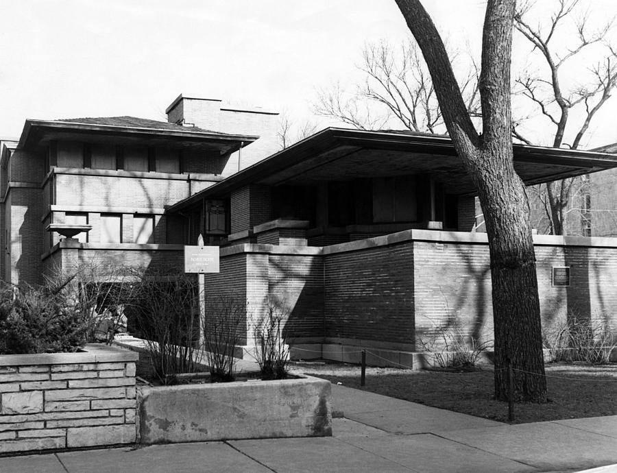 The Robie House, Designed By Frank Photograph by Everett