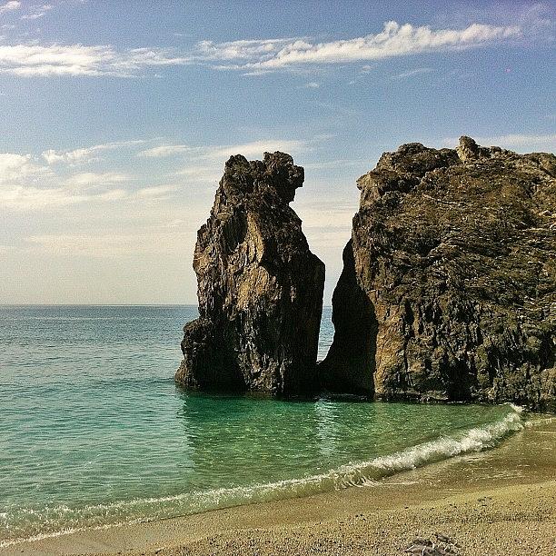 Beach Photograph - The Rock by Francesca Sara