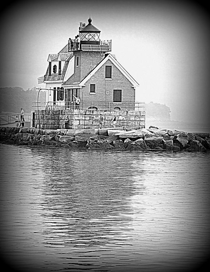 The Rockland Breakwater Light Photograph by Doug Mills