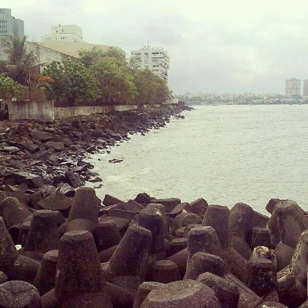 Shore Photograph - The Rocks by Parth Patel