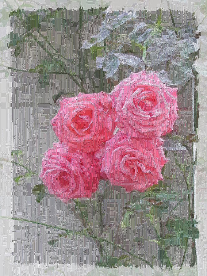 The Rose 1 Digital Art by Tim Allen