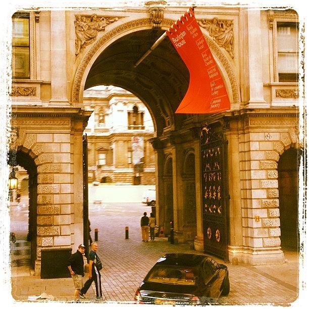London Photograph - The Royal Academy London #iphoneography by Dave Lee